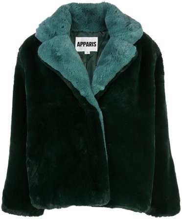 Kendall faux-fur coat