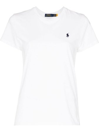 Polo Ralph Lauren x Wimbledon logo-embroidered T-shirt - Farfetch
