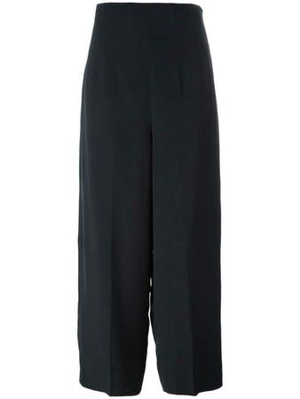Pre-Owned wide leg trousers