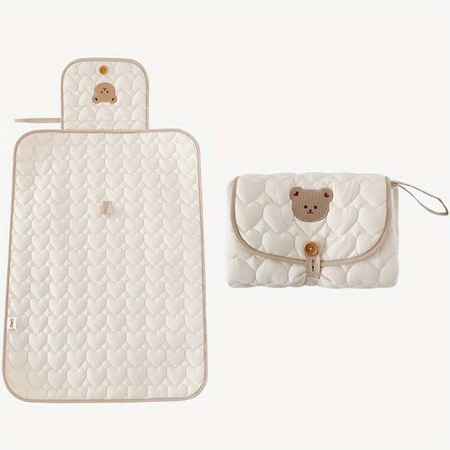 baby portable travel changing mat teddy