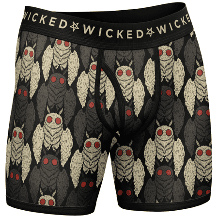 'Mothman' Boxer Briefs | Halloween Shirts For Witches | Wicked Clothes