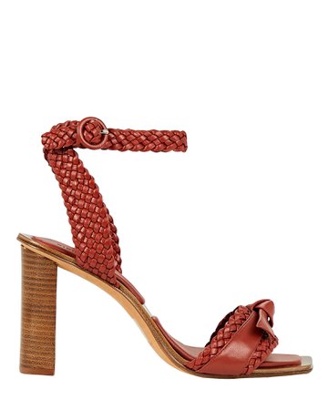 Alexandre Birman Clarita Woven Leather Sandals | INTERMIX®
