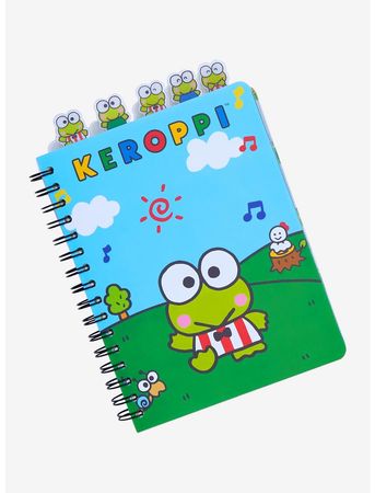 Keroppi Colorful Tab Journal | Hot Topic