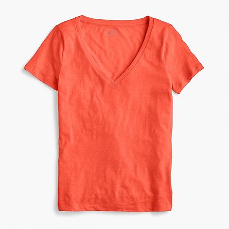 J.Crew: Vintage cotton V-neck T-shirt