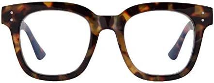 Amazon.com: Madison Avenue Women Blue Light Glasses,Oversize Blue Light Glasses for Women, Anti Eyestrain & UV Protection Computer Eyeglasses (Tortoiseshell) : Health & Household