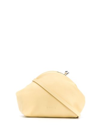 Yellow Jil Sander Goji leather pouch bag JSPR856439WRB01016 - Farfetch
