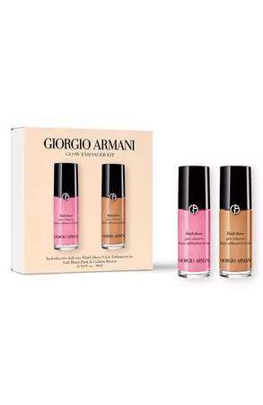 ARMANI beauty Fluid Sheer Glow Enhancer Set $78 Value | Nordstrom
