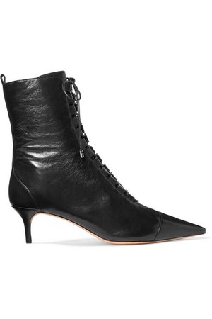 Alexandre Birman | Millen lace-up leather ankle boots | NET-A-PORTER.COM