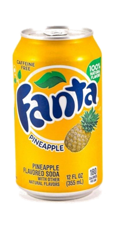 *clipped by @luci-her*  Fanta (Pineapple)