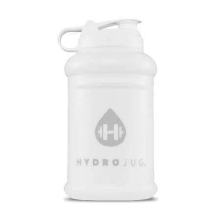 Half Gallon White Pro Water Bottle | HydroJug