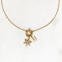 Fine Chain Star Initial – By★Nouck Jewelry