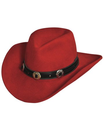 Silverado Women's Crushable Red Wool 3 1/4" Bendable Brim Hat | Sheplers