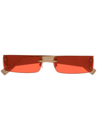 OKHTEIN Palmette Heat rectangular sunglasses