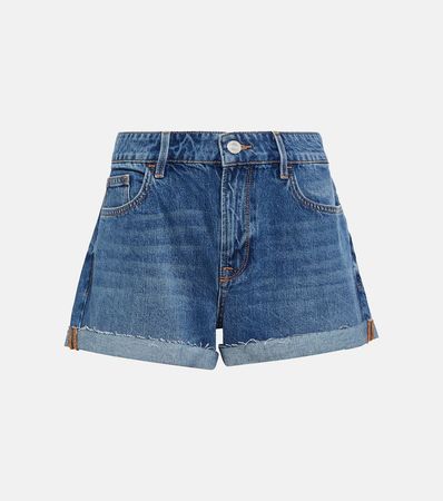 Le Grand Garcon Denim Shorts in Blue - Frame | Mytheresa