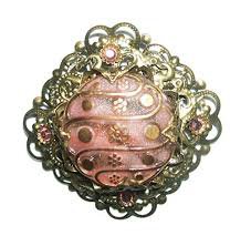 victorian brooch pink - Google Search