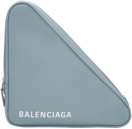 Balenciaga  Blue Medium Triangle Pouch €595 EUR