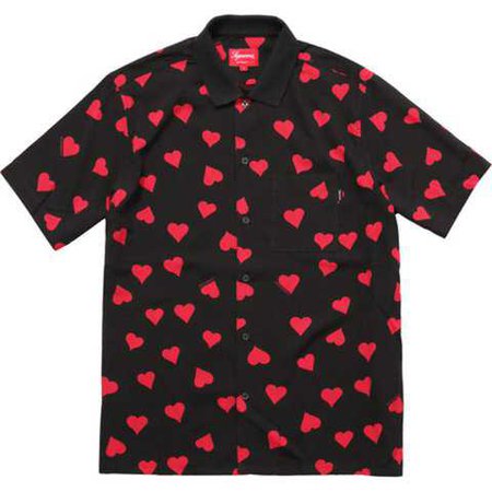 Supreme Hearts Rayon Shirt