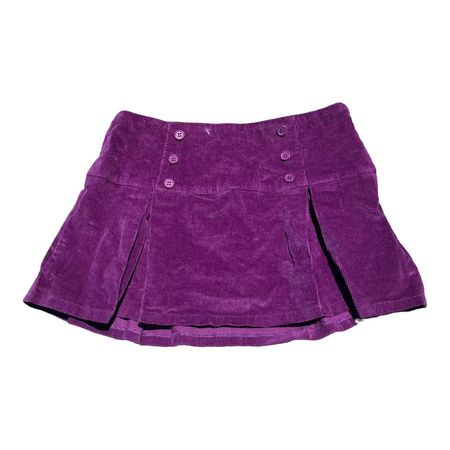 Y2k low rise mini skirt Purple fairy mini skirt... - Depop