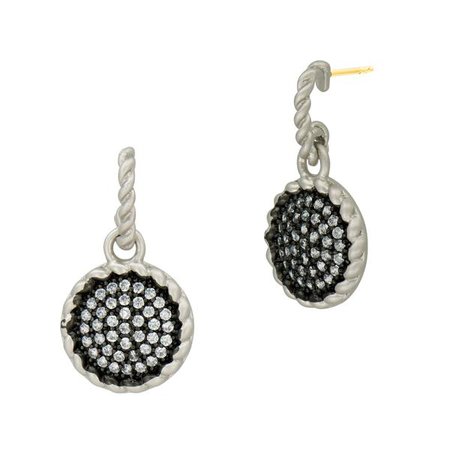 FREIDA ROTHMAN | Industrial Texture Disc Earring | Latest Collection of EARRINGS FOR WOMEN