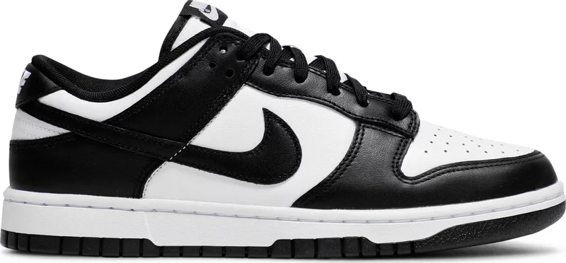 2021 Dunk Low 'Black White' sneakers $210