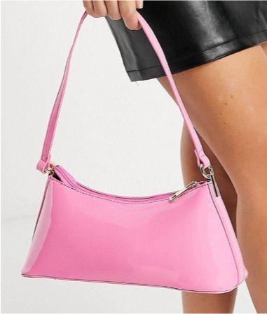 asos pink bag