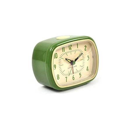 Trouva: Bedside Alarm Clock Retro Green