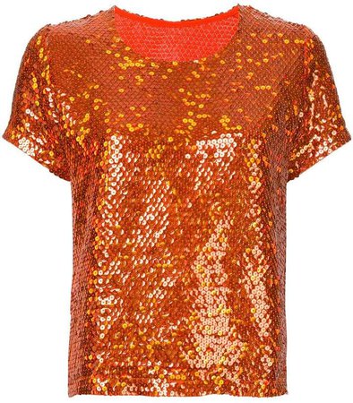 Pre-Owned sequin embellished top