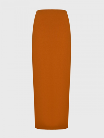 юбка оранжевая