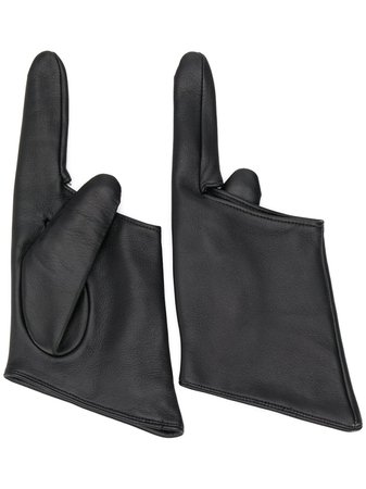Yohji Yamamoto Two Finger Gloves - Farfetch