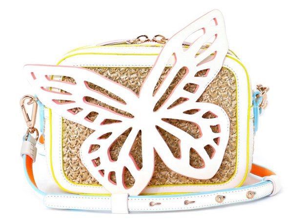 flossy butterfly camera bag - Sophia Webster