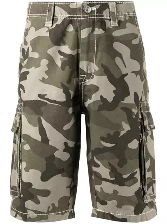 True Religion camouflage-print Cargo Shorts - Farfetch