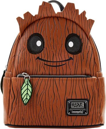 Amazon.com: Loungefly Marvel Groot Cosplay Womens Double Strap Shoulder Bag Purse : Clothing, Shoes & Jewelry