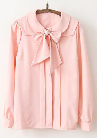 Pink blouse