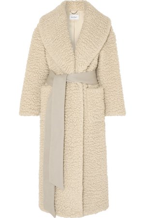 Salvatore Ferragamo | Belted cashmere and silk-blend coat | NET-A-PORTER.COM