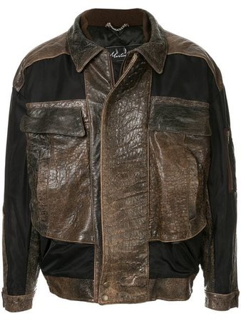 Martine Rose boxy-fit Leather Jacket