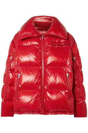 CALVIN KLEIN 205W39NYC | Oversized quilted coated-shell jacket | NET-A-PORTER.COM