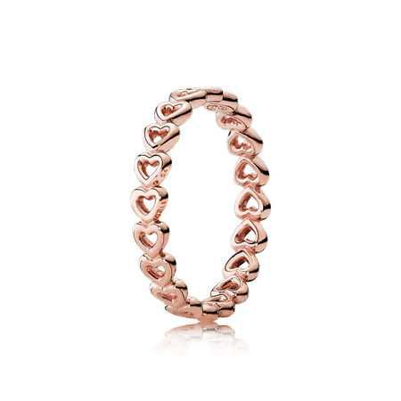 Linked Love Ring, PANDORA Rose™ | PANDORA Jewelry US
