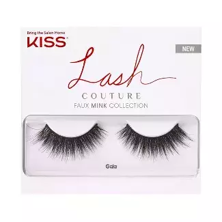 Kiss Lash Couture Faux Mink Fake Eyelashes - Gala - 1 Pair : Target