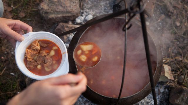 camping soup 🍲