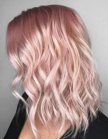 baby pink hair