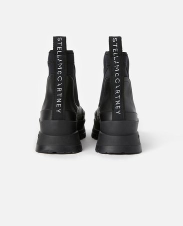 Women's Black Black Utility Boots | Stella McCartney Women