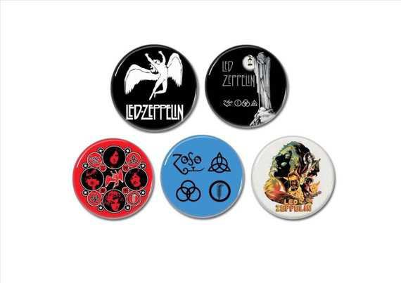 CLASSIC ROCK band button sets 25mm badges pins patches