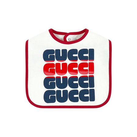 Logo bib Gucci for babies | Melijoe.com