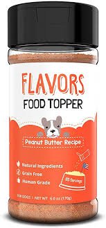 Amazon.com : Flavors Food Topper and Gravy for Dogs - Peanut Butter Recipe, 6.0 oz. - Human Grade, Grain Free - Perfect Kibble Seasoning and Hydrating Treat Mix for Picky Dog or Puppy : Pet Supplies