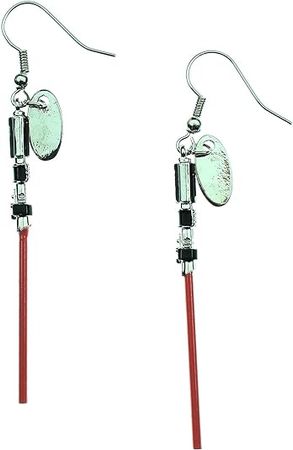 Amazon.com: Star Wars Red Lightsaber Earrings: Movie And Tv Fan Accessories: Clothing, Shoes & Jewelry