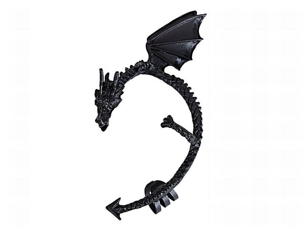 black dragon ear cuff