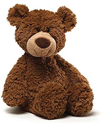 Amazon.com: GUND Pinchy Brown Smiling Teddy Bear Plush Stuffed Animal, 17": Toys & Games