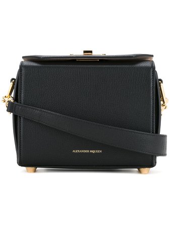 Alexander Mcqueen Black Box Shoulder Bag Ss19 | Farfetch.com