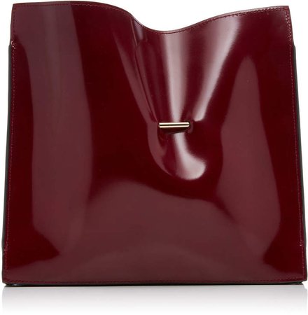 Khaore Cabinet Patent Leather Clutch