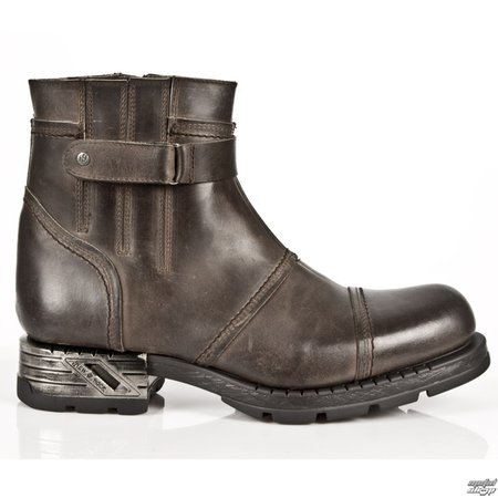 leather boots men's - NEW ROCK - M.MR013-S2 - Metal-shop.eu